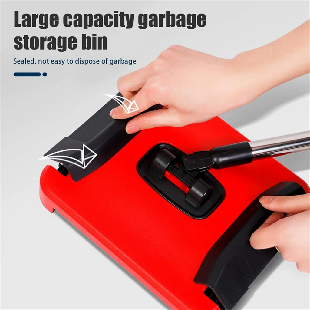 Barredora Manual para Alfombras – Limpiador de Pelos y Polvo