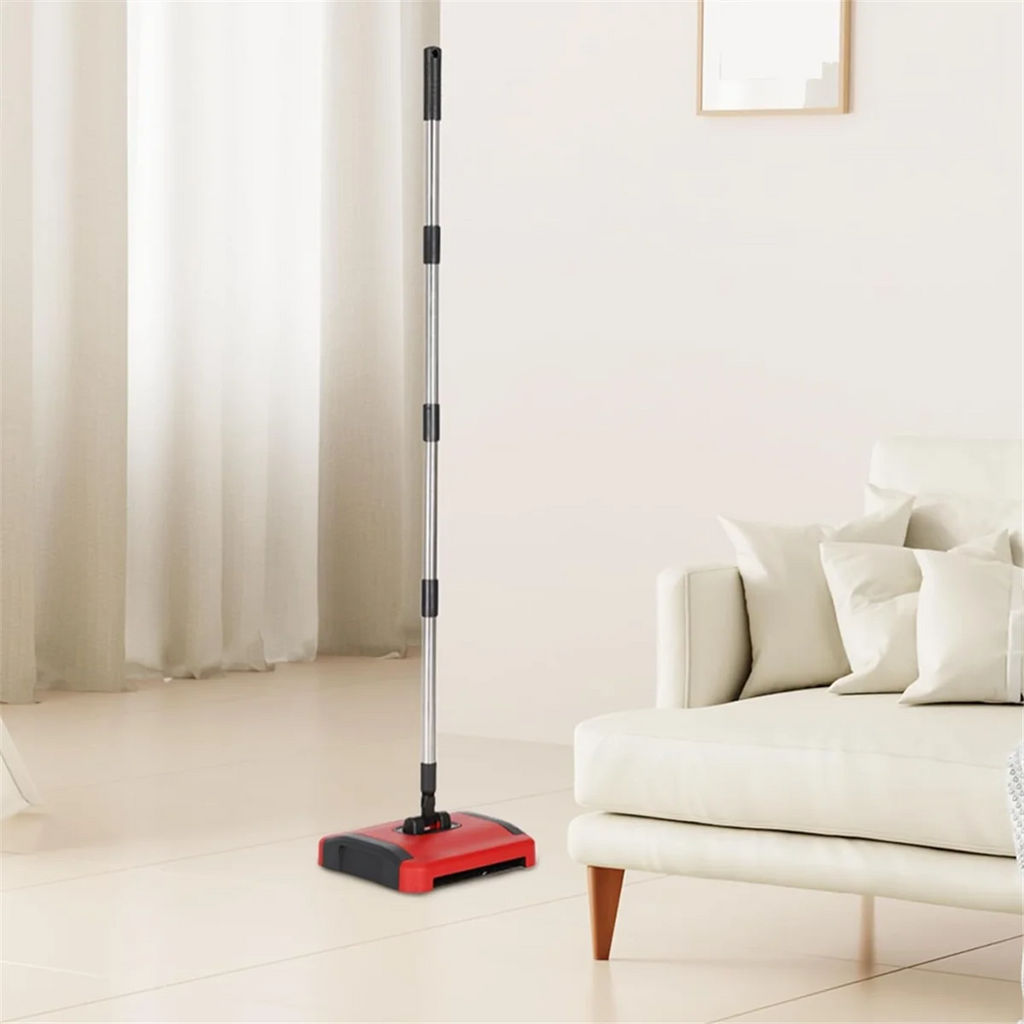 Barredora Manual para Alfombras – Limpiador de Pelos y Polvo